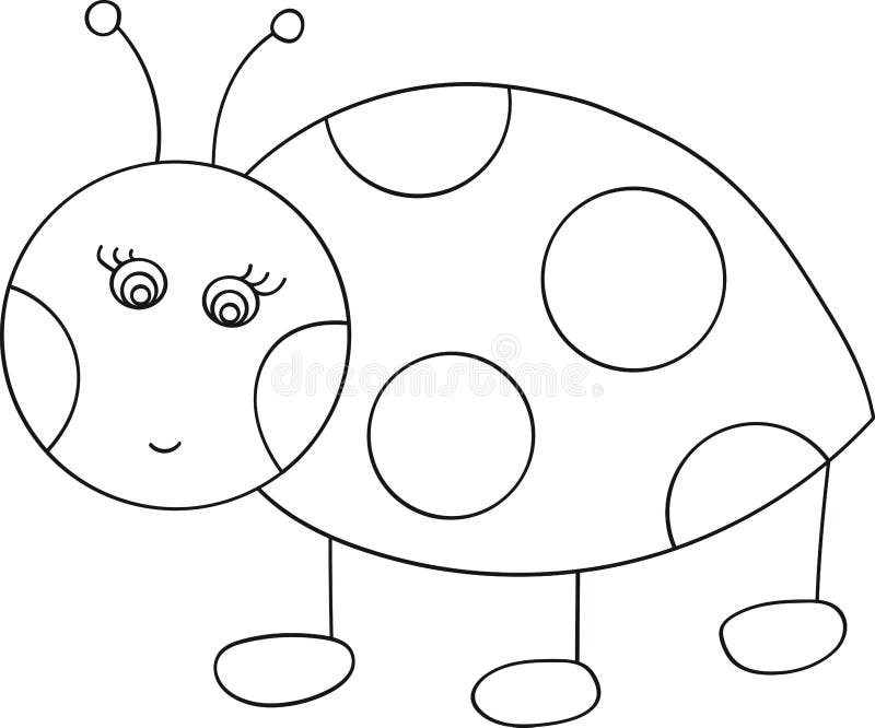Mariquita Para Colorear Contorno Ilustración del Vector - Ilustración de historieta, arte: 217377140 Mariquita Para Colorear Contorno Ilustración del Vector - Ilustración de historieta, arte: 217377140