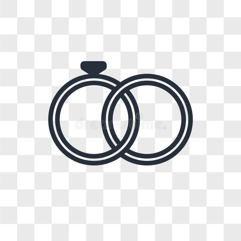 Marital Status Vector Icon Isolated on Transparent Background, Marital