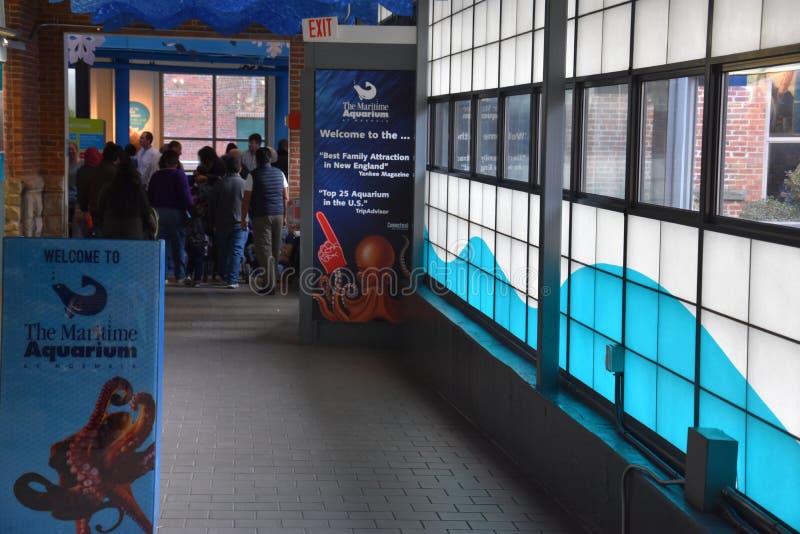 Maritime Aquarium in Norwalk, Connecticut Editorial Image Image of