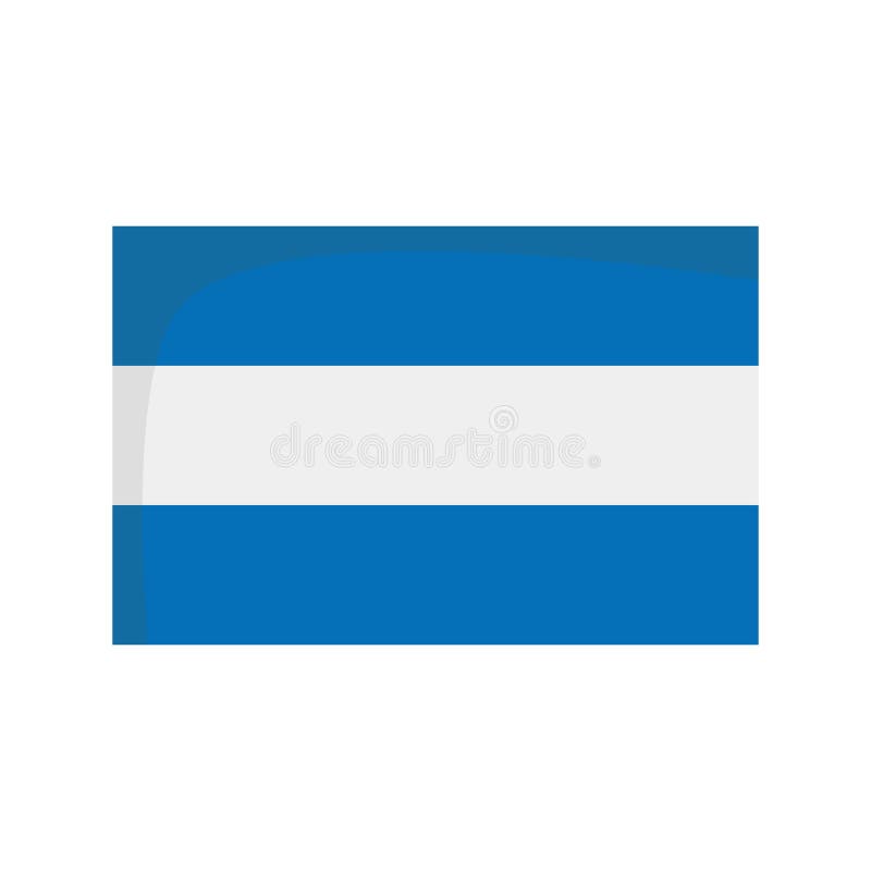 Maritime Flag To Represent The Letter J Isolated On White Background