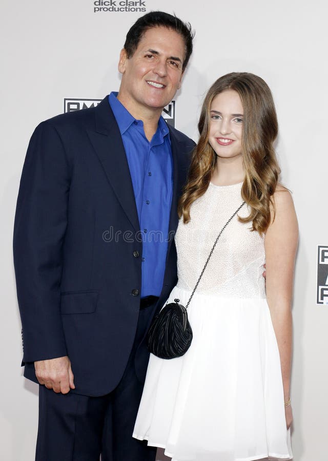 Mark Cuban Und Alexis Sofia Cuban Redaktionelles Stockfotografie Bild