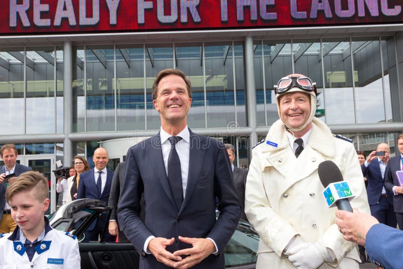 Mark Rutte AutoRAI images stock Mark Rutte AutoRAI images stock