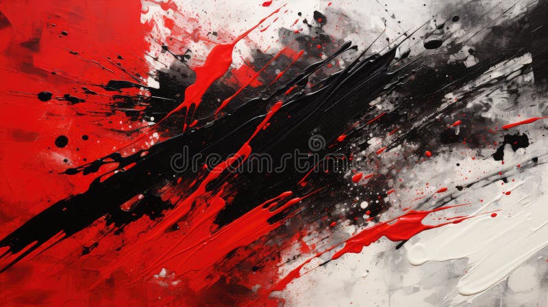 Markanter schwarzer und roter Hintergrund stock abbildung