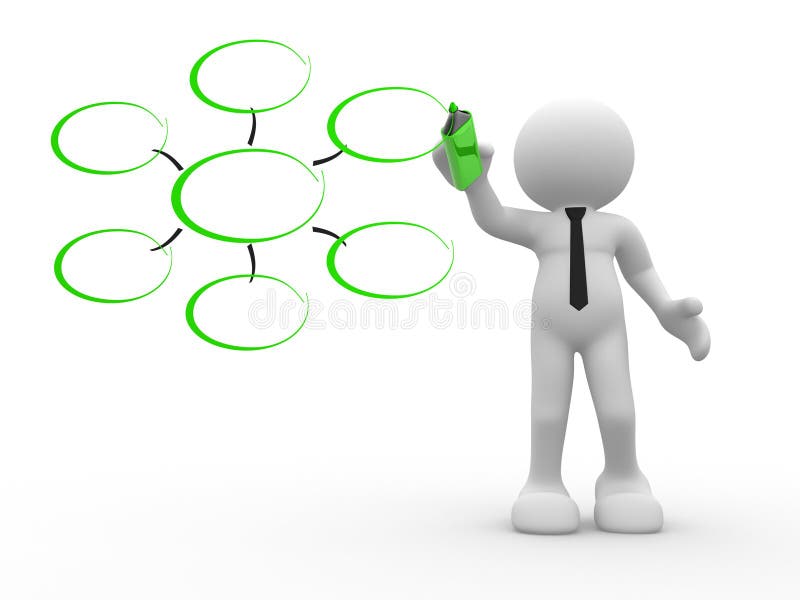 Marker stock illustration