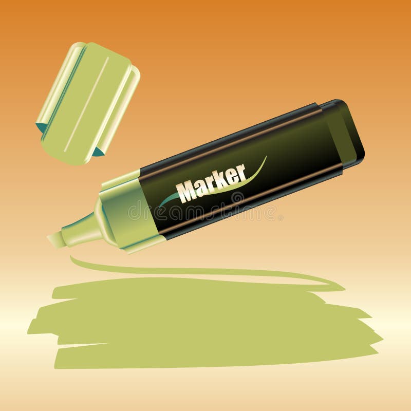 Marker Drawing Sheet Paper Stock Illustrations 776 Marker Drawing