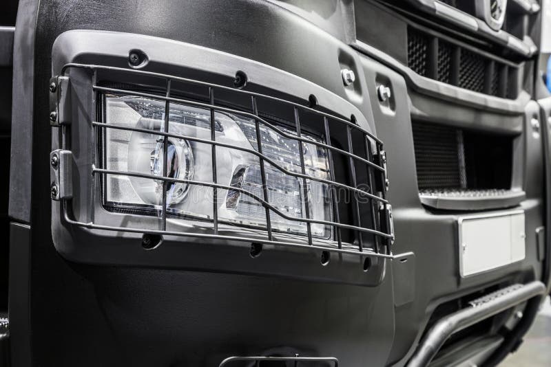 Marker Lights and Cab with Bumper Truck Stock Image Image of closeup, tail 239486727