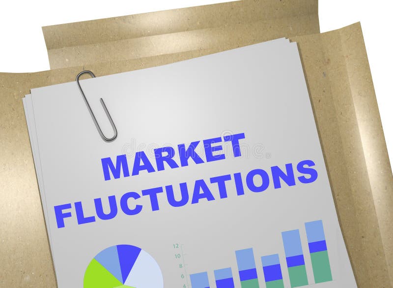 Fluctuations In Financial Market Stock Illustration Illustration of