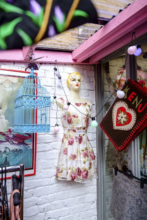 Market of Portobello Road in Notting Hill, London, United Kingdom, Europe