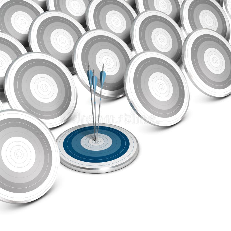 Market Segmentation, Targeting and Positioning. vector illustration Market Segmentation, Targeting and Positioning. vector illustration