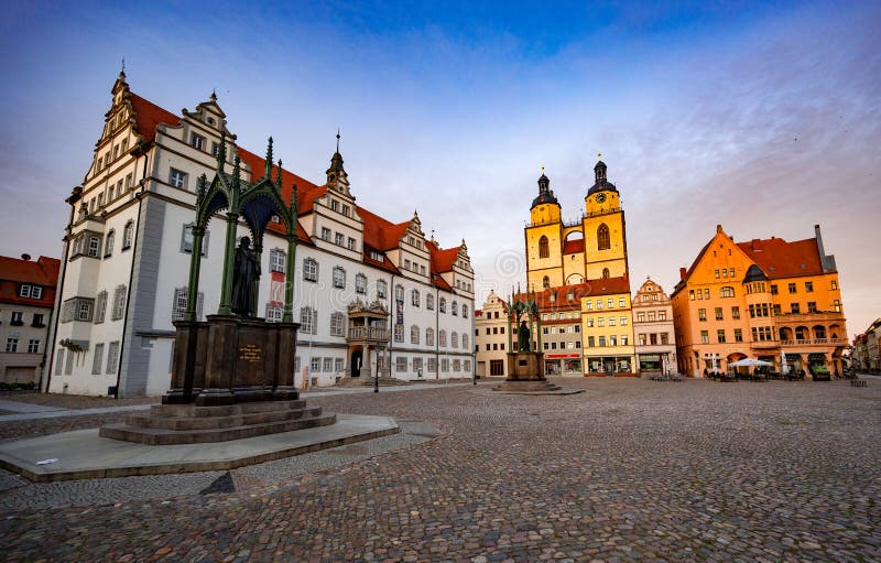 Wittenberg market place stock photo. Image of market, marien - 6696468