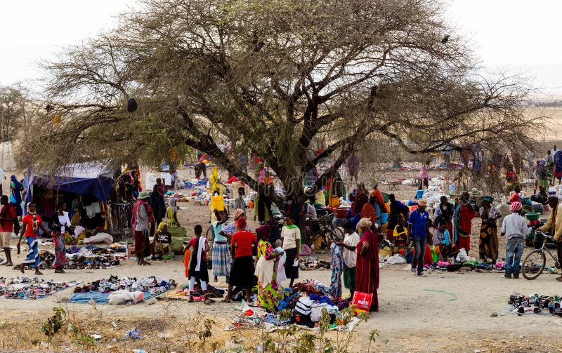 Market in Tanzania royalty free stock images Market in Tanzania royalty free stock images
