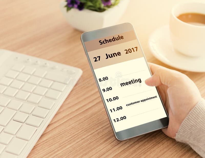 Mark your smartphone schedule as an important date reminder, or schedule a meeting or event reminder of the concept. Mark your smartphone schedule as an important date reminder, or schedule a meeting or event reminder of the concept.