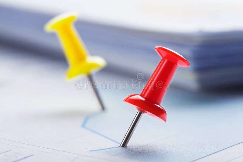 Marking Financial Chart by Pins.Share Listing and Checking Financial