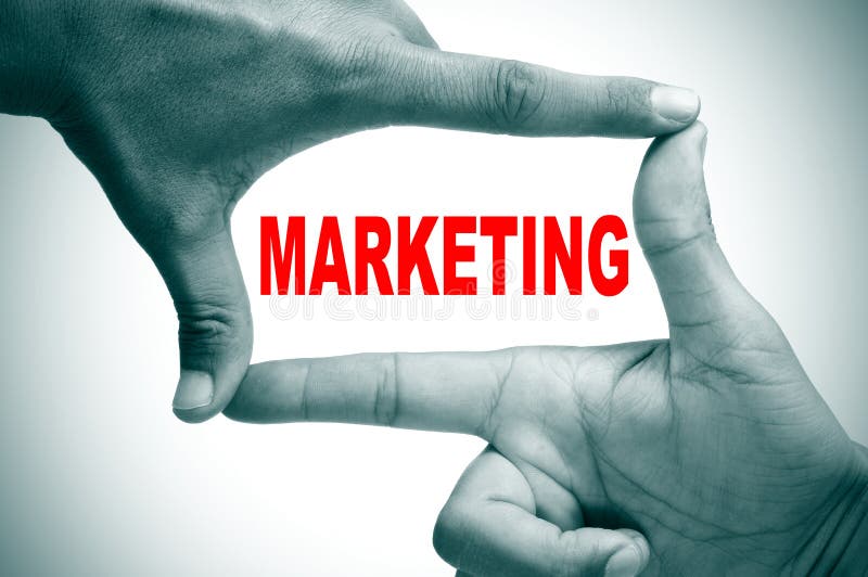 Marknadsföring royaltyfria bilder