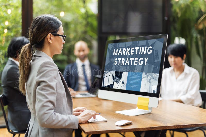 Business People Meeting Marketing Strategy Analysing Business Consulting. Business People Meeting Marketing Strategy Analysing Business Consulting