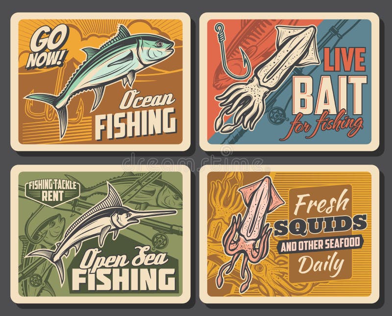 https://thumbs.dreamstime.com/b/marlin-tuna-fish-squid-vector-retro-posters-seafood-production-underwater-animals-fishing-club-tournament-fisherman-equipment-193772399.jpg