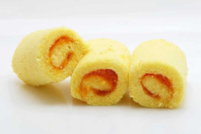 Marmalade roll cake stock photo. Image of fresh, bake 39759340