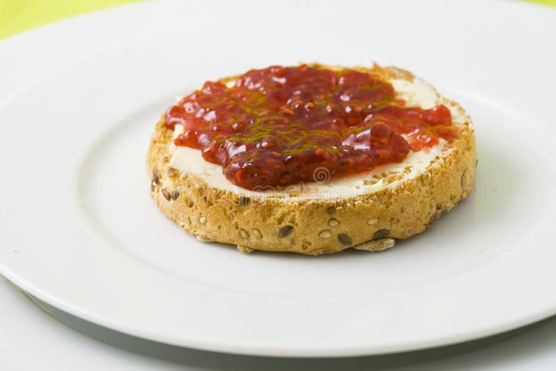 Marmalade toast stock photo. Image of toast, lunch, raspberry 12025660