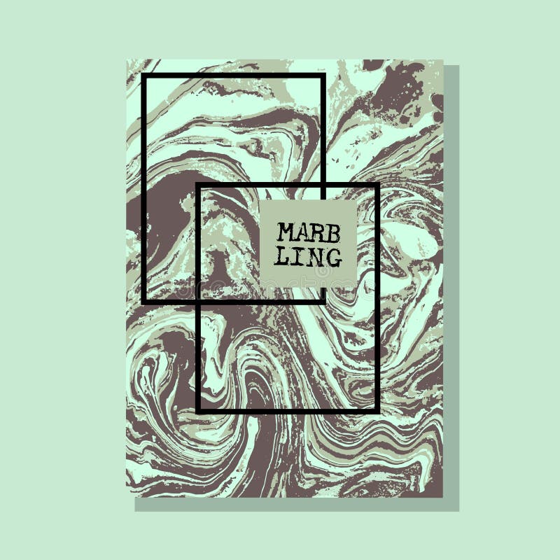 Marmorerad abstrakt bakgrund för gräsplan och för brunt Vätskemarmormodell Fluid textur för vektor Denna är mappen av formatet EP stock illustrationer Marmorerad abstrakt bakgrund för gräsplan och för brunt Vätskemarmormodell Fluid textur för vektor Denna är mappen av formatet EP stock illustrationer