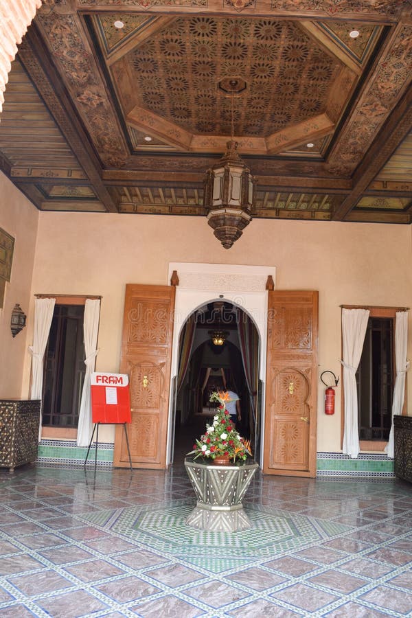Marokkanischer Architekturerholungsort