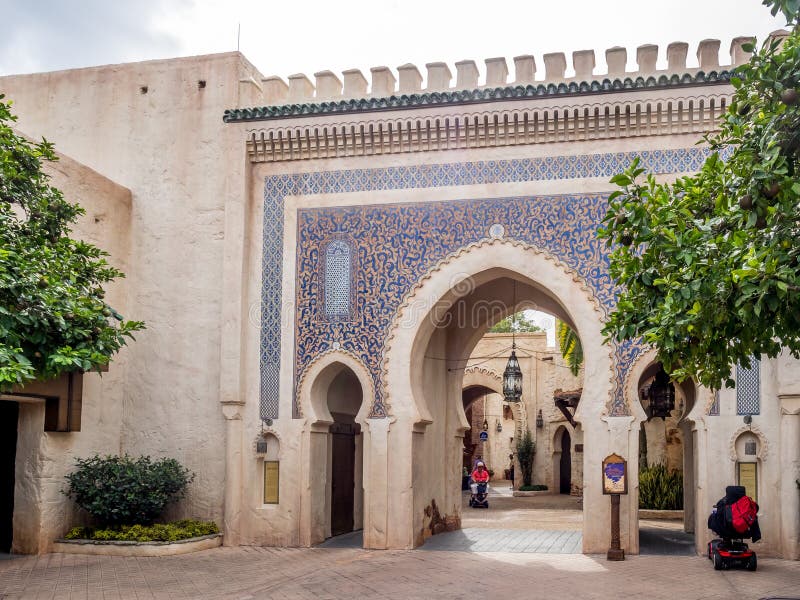 Marokkanischer Pavillon, Weltschaukasten, Epcot