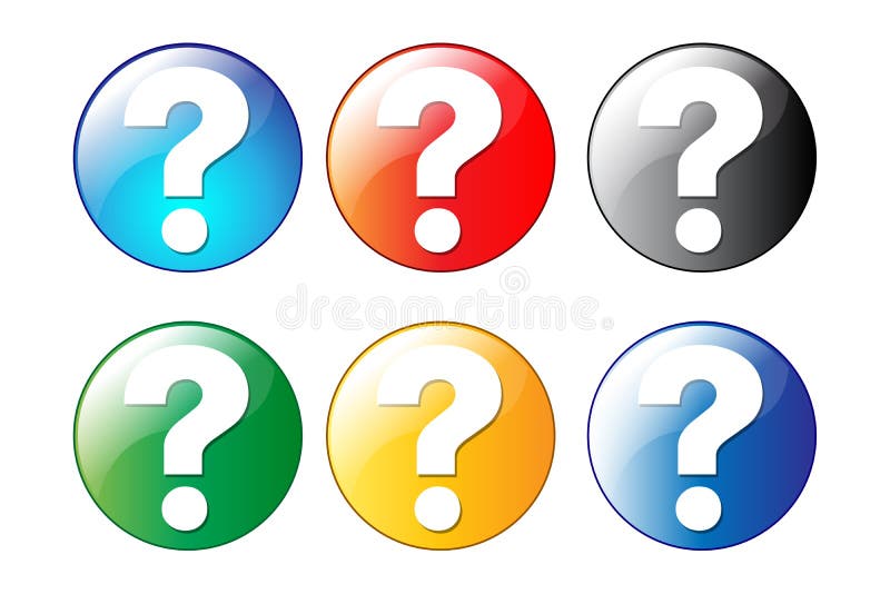 Point d'interrogation illustration libre de droits