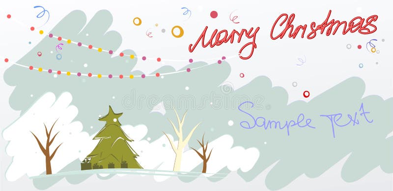 Marry christmas card