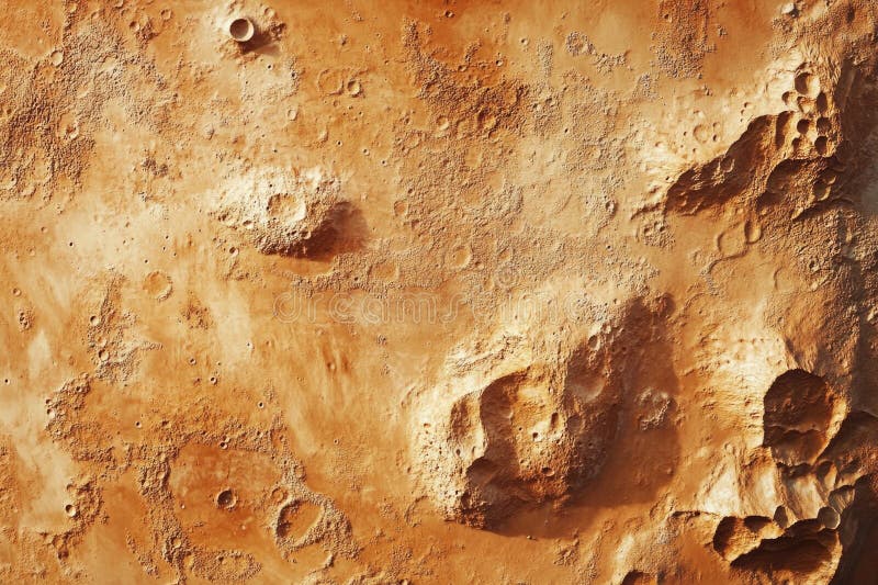 Mars Surface Closeup royaltyfria bilder