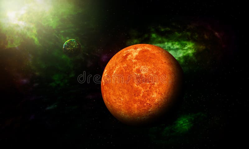 Mars a tiré de l'espace les montrant à tous beauté Extrêmement deta illustration de vecteur Mars a tiré de l'espace les montrant à tous beauté Extrêmement deta illustration de vecteur