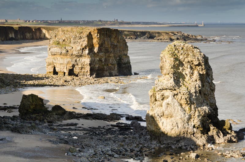Marsden Bay rocks stock image. Image of erosion, cliff 29363883