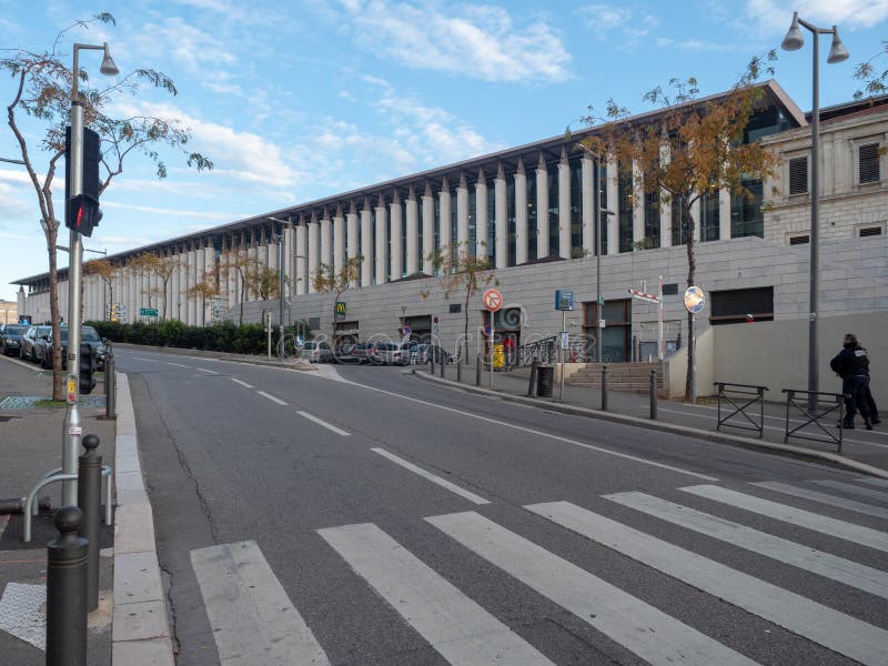 Marseille Saint Charles Train Station Editorial Photo Image Of