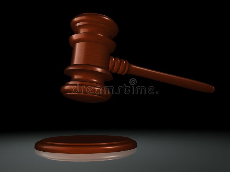 Marteau en bois photo libre de droits
