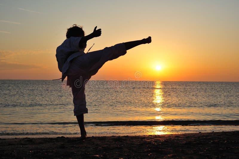 Martial art stock image. Image of kick, kicking, ambition - 6762635