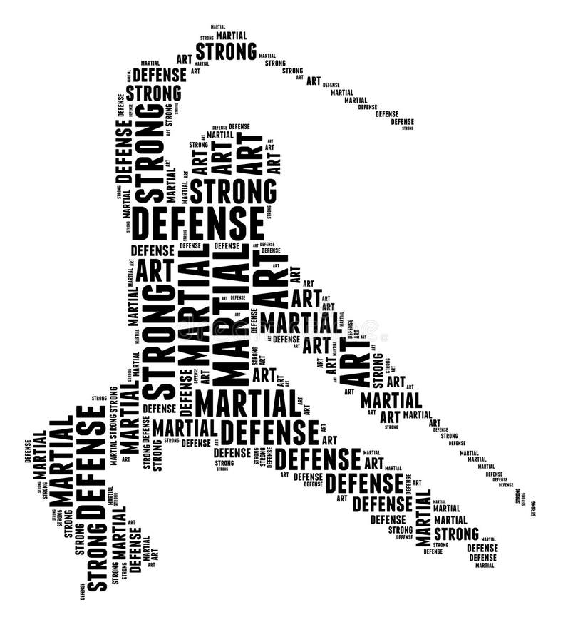 Martial Art In Word Cloud Stock Images Image 29662204