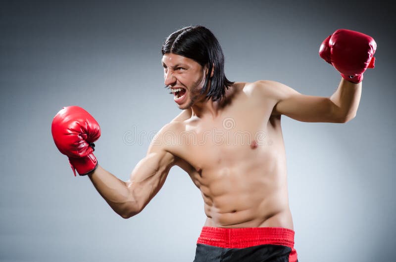 Martial arts fighter stock photo. Image of action, eyeglasses 43736806