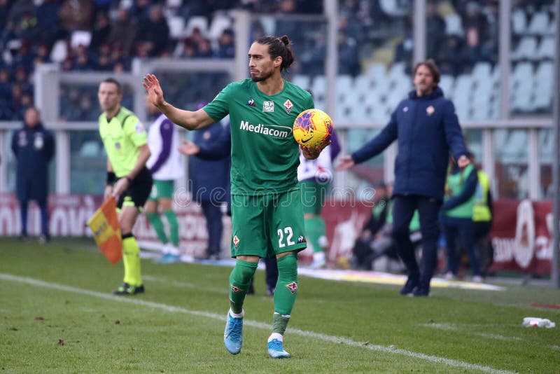 Martin Caceres editorial photo. Image of player, fiorentina - 186230091