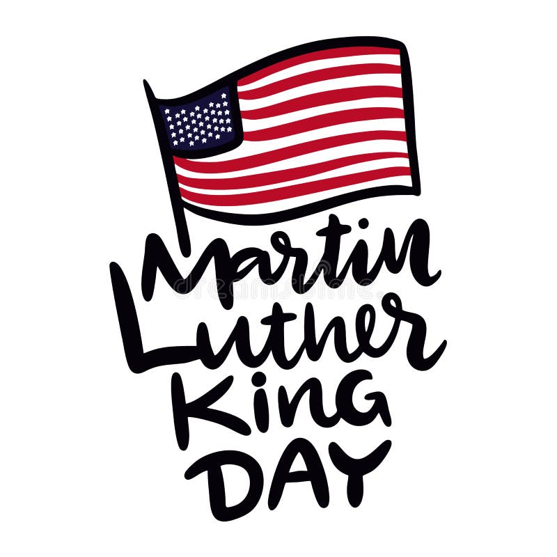 happy martin luther king day clip art