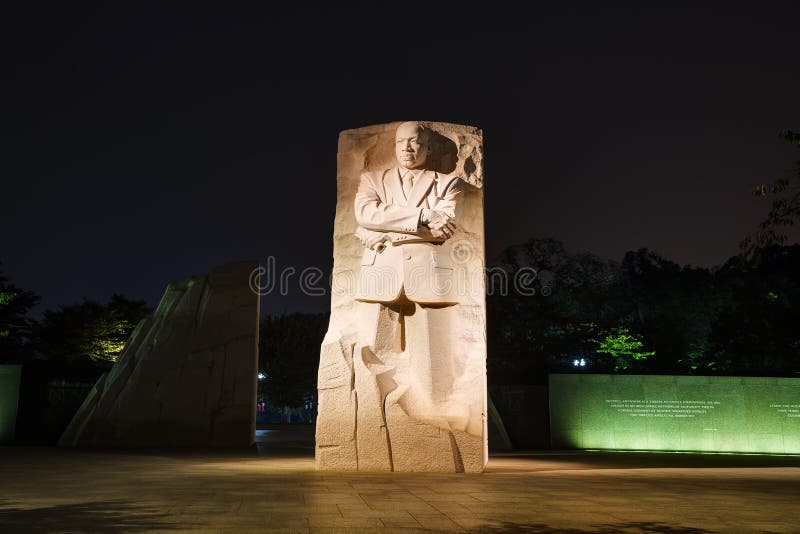 Martin Luther King, JR monument commémoratif à Washington, C.C images stock Martin Luther King, JR monument commémoratif à Washington, C.C images stock