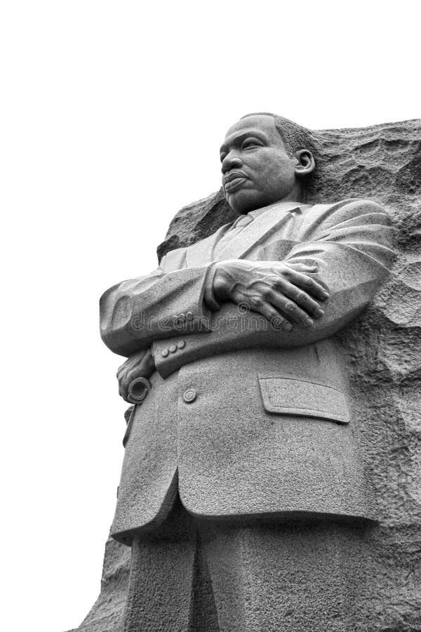 Martin Luther King Memorial Statue Washington gelijkstroom stock fotografie Martin Luther King Memorial Statue Washington gelijkstroom stock fotografie