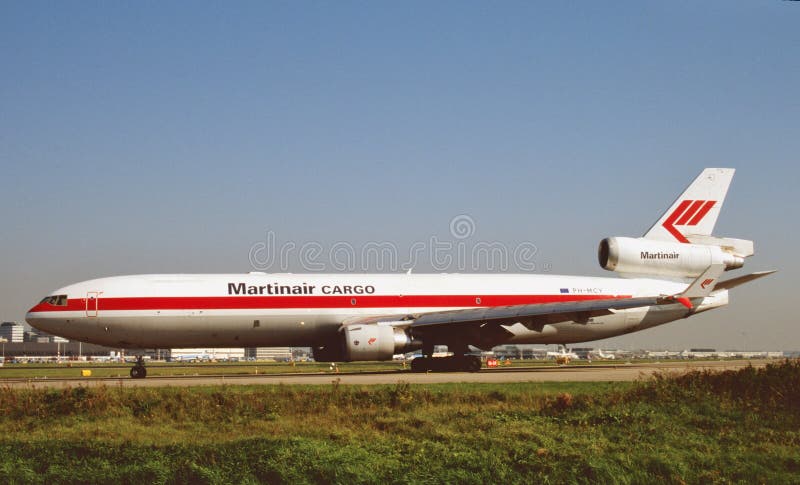 Martinair Cargo McDonnell Douglas MD-11 PH-MCY CN 48445 LN 460 . Taken on May 6 , 2006 . Martinair Cargo McDonnell Douglas MD-11 PH-MCY CN 48445 LN 460 . Taken on May 6 , 2006 .