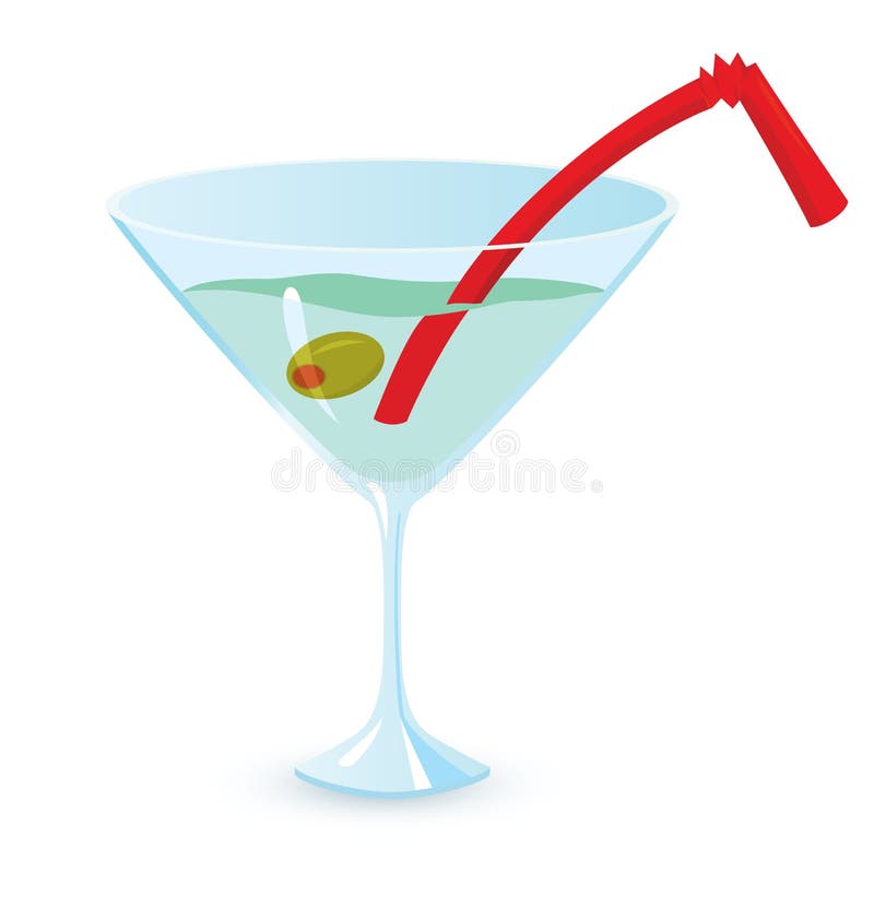 Martini set sketch stock vector. Illustration of restaurant - 24173320