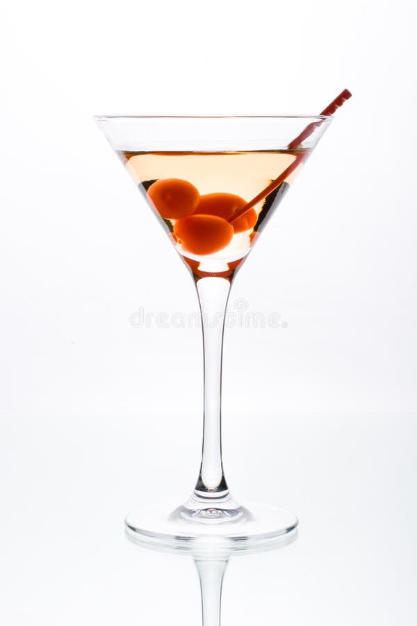 Martini in a glass