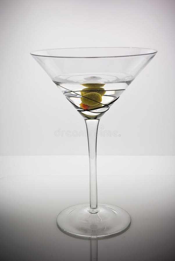 Martini Glass with olives stock photo. Image of cocktail 13220586