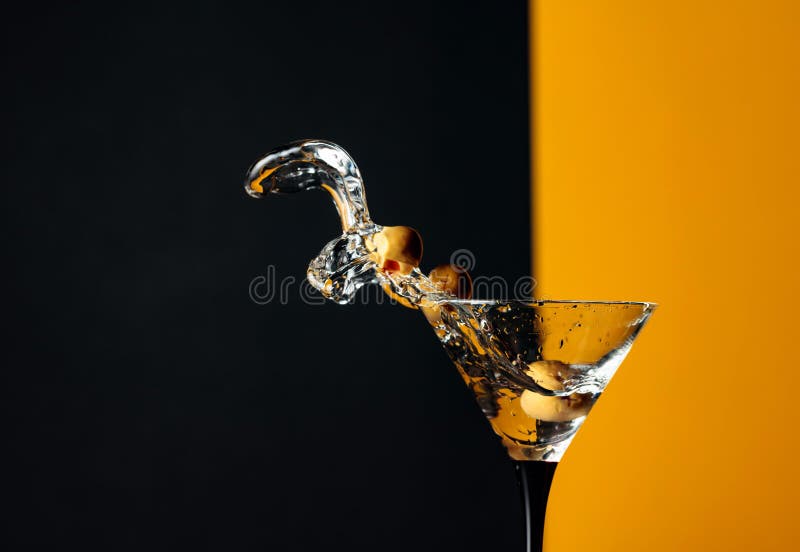 Martini Olives Spill Stock Photos Free & RoyaltyFree Stock Photos