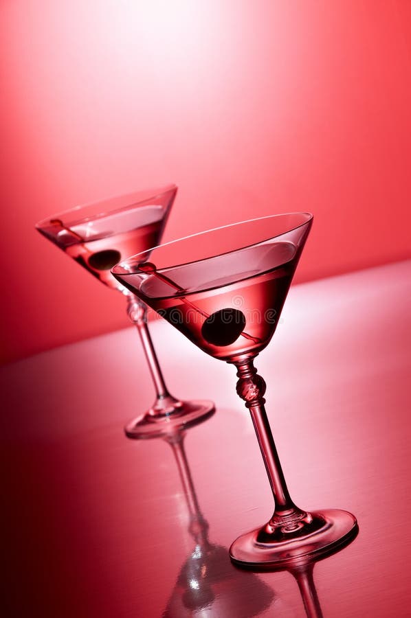 martini red arkivfoto martini red arkivfoto
