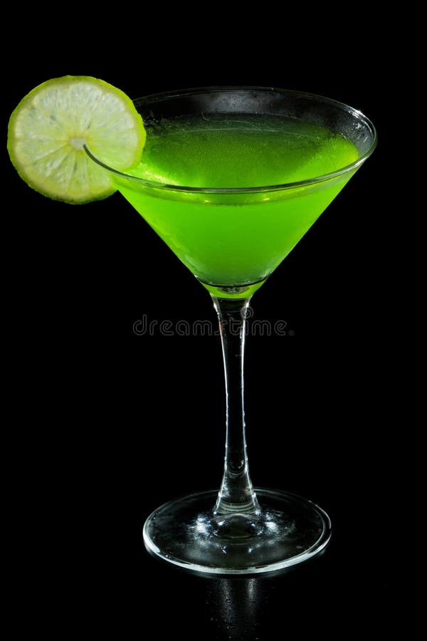 Talla sábado plan Martini verde de néon imagem de stock. Imagem de jardim - 33883749