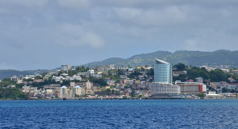 Martinique, Picturesque City of Fort De France Editorial Image - Image ...