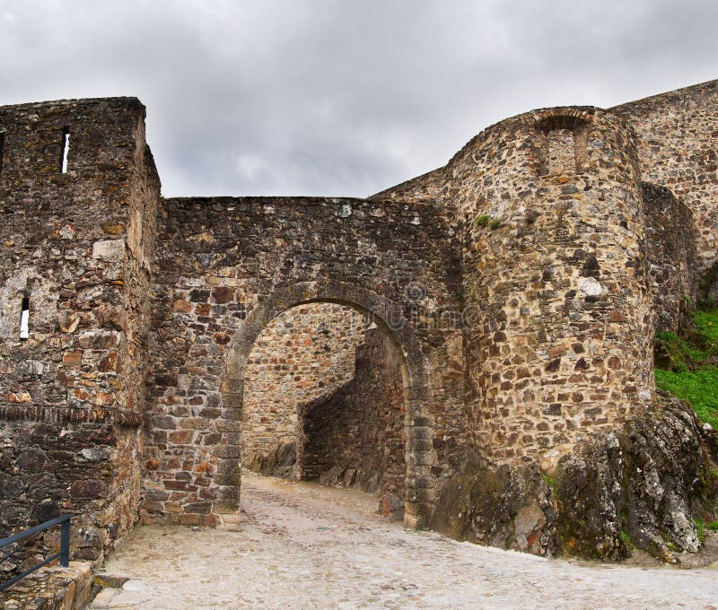 MarvÃ£o entrance gate stock images