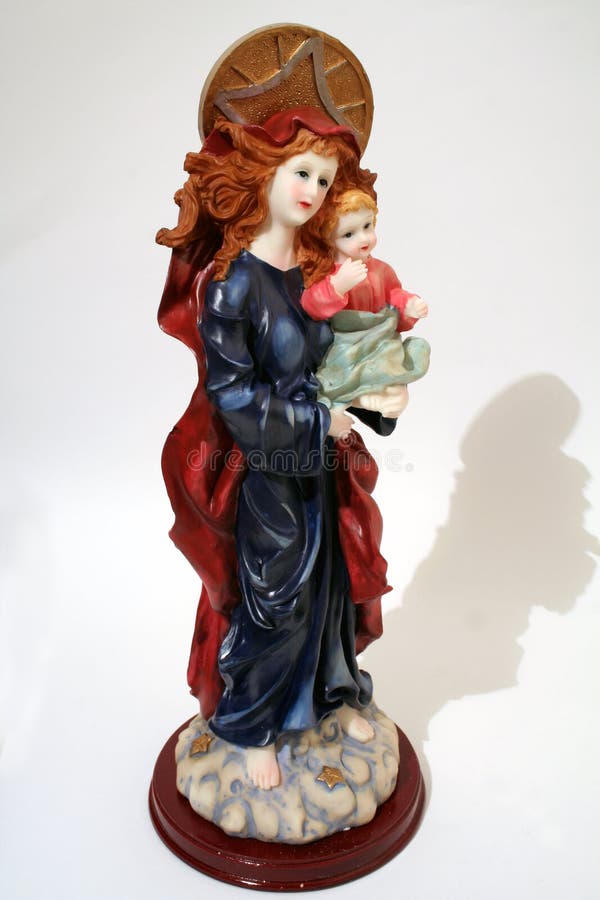 Mary holding Jesus