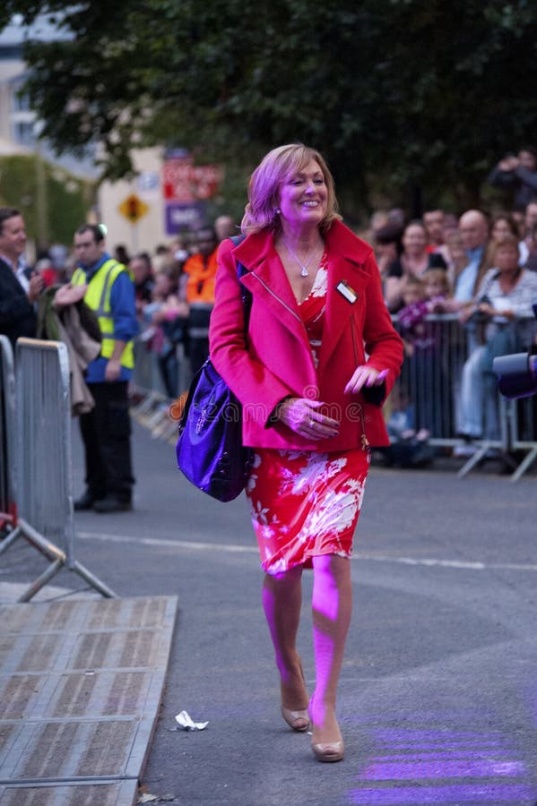Mary Kennedy arriving at the Rose stock photo Mary Kennedy arriving at the Rose stock photo